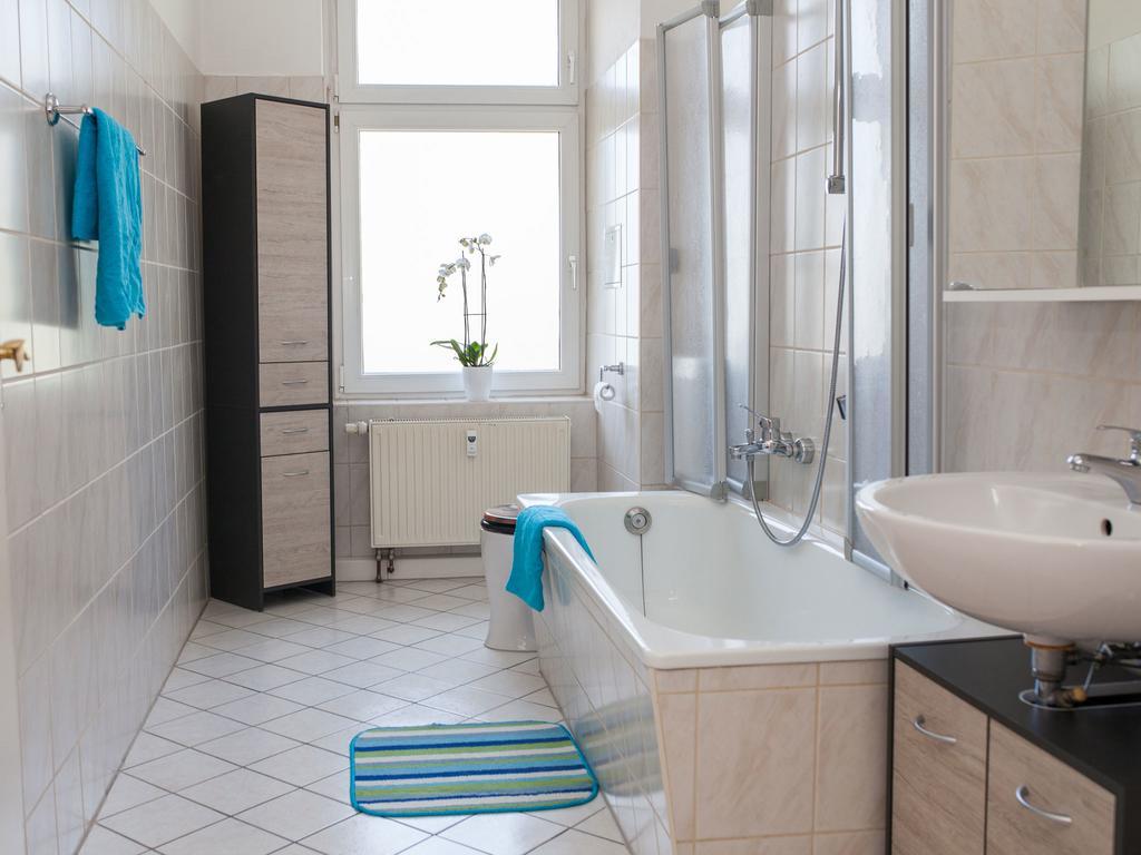 Ferienwohnung Leipzig Ost Bagian luar foto