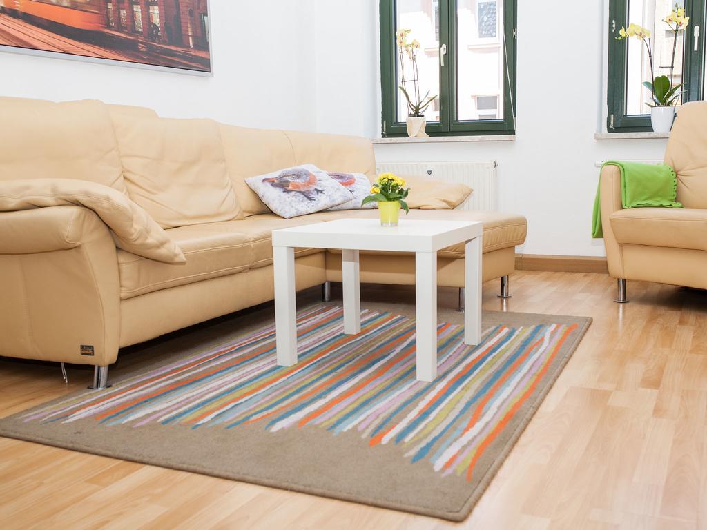 Ferienwohnung Leipzig Ost Bagian luar foto